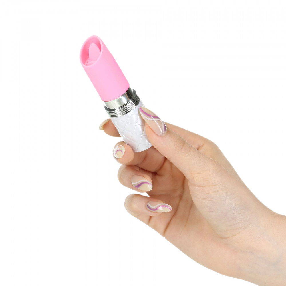 Клиторальный вибратор - Вибратор Pillow Talk Lusty Luxurious Flickering Massager - Pink  3