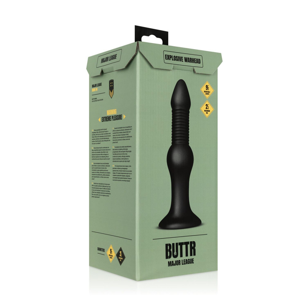 Анальные игрушки - Анальная пробка BUTTR - Explosive Warhead Anal Dildo 6