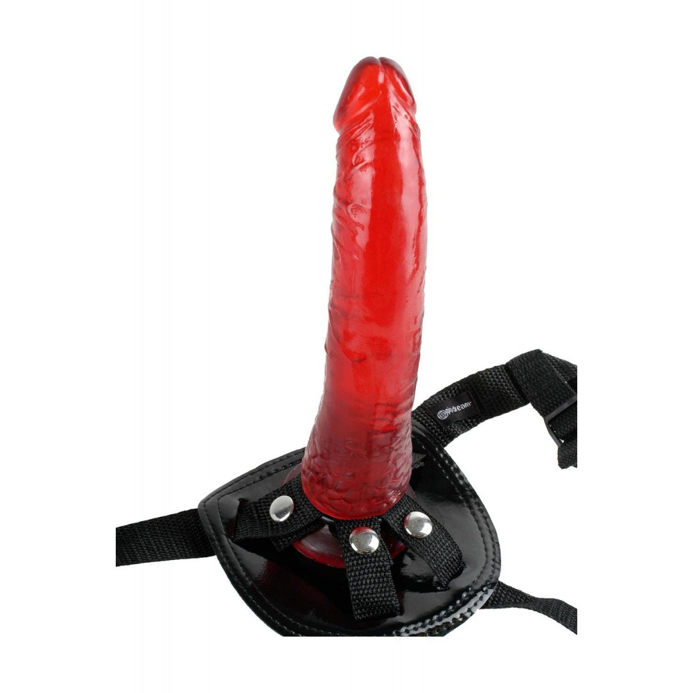 Секс игрушки - Трусики для страпона Pipedream Fetish Fantasy Series Stay-Put Harness чёрные 5