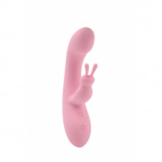 Вібратор кролик Chisa Jumping Rabbit Aphrovibe, Рожевий