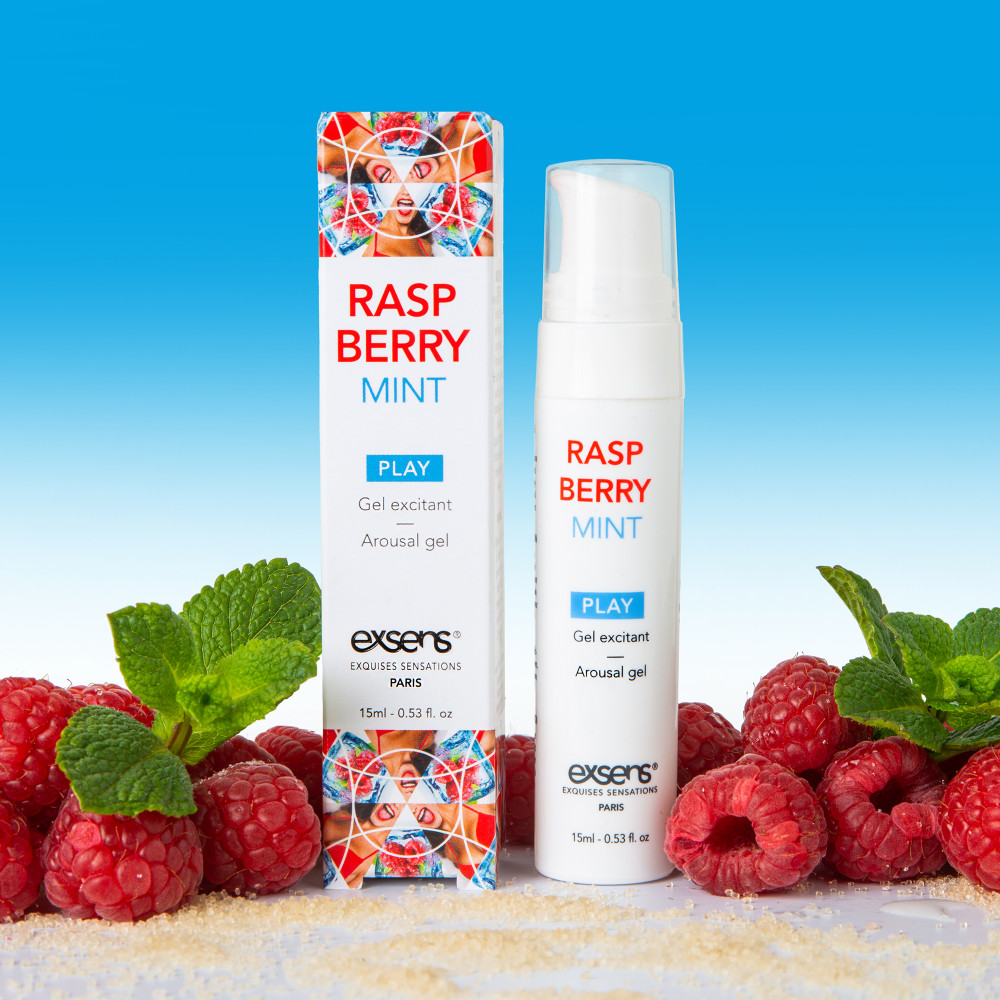 Стимулирующие средства и пролонгаторы - Возбуждающий гель EXSENS AROUSAL GEL RASPBERRY MINT 15ML
