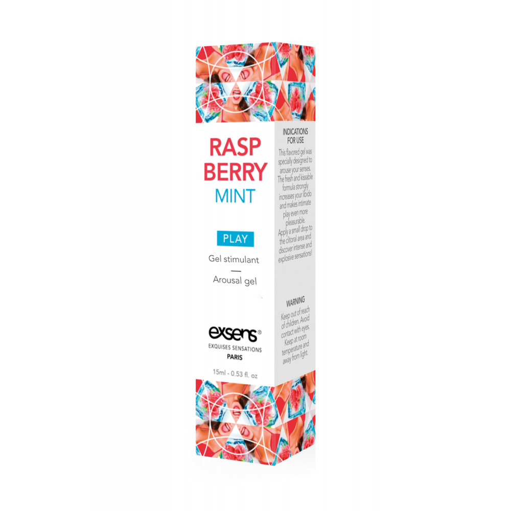 Стимулирующие средства и пролонгаторы - Возбуждающий гель EXSENS AROUSAL GEL RASPBERRY MINT 15ML 3