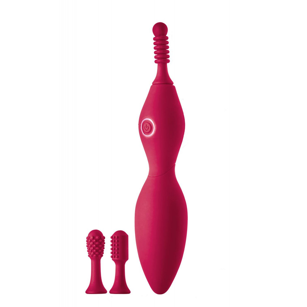 Клиторальный вибратор - Вибратор для клитора с насадками Dream Toys SPARKLING VERONA