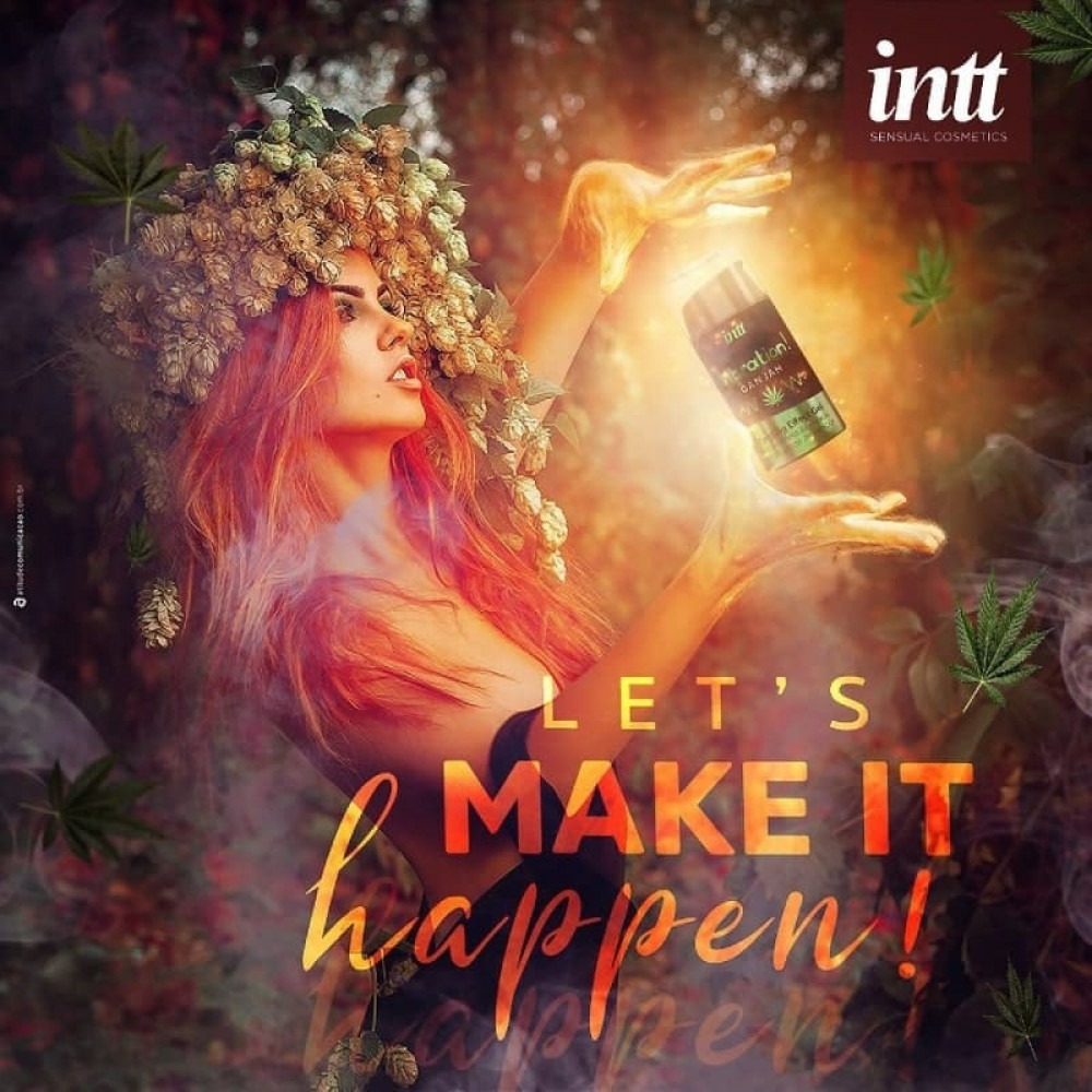 Женские возбудители - Жидкий вибратор Intt Vibration Ganjah 15 мл 6