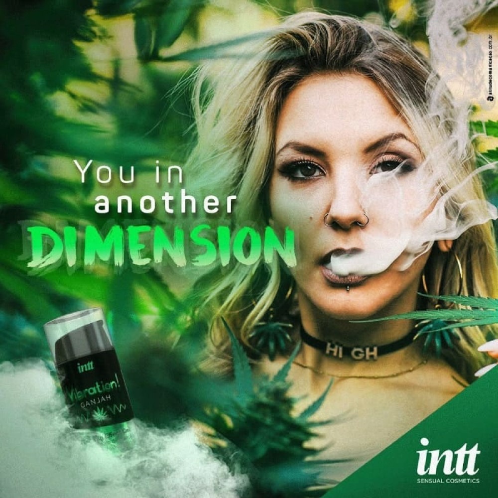 Женские возбудители - Жидкий вибратор Intt Vibration Ganjah 15 мл 8