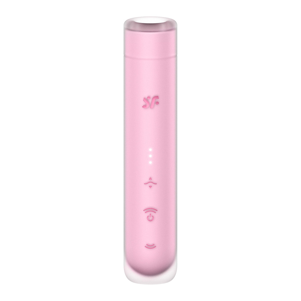 Вибраторы вакуумные - Вакуумный стимулятор клитора First Kiss Satisfyer 5