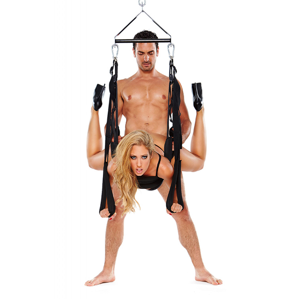 Секс игрушки - Качели для секса WHIPSMART PLEASURE SWING BLACK 1