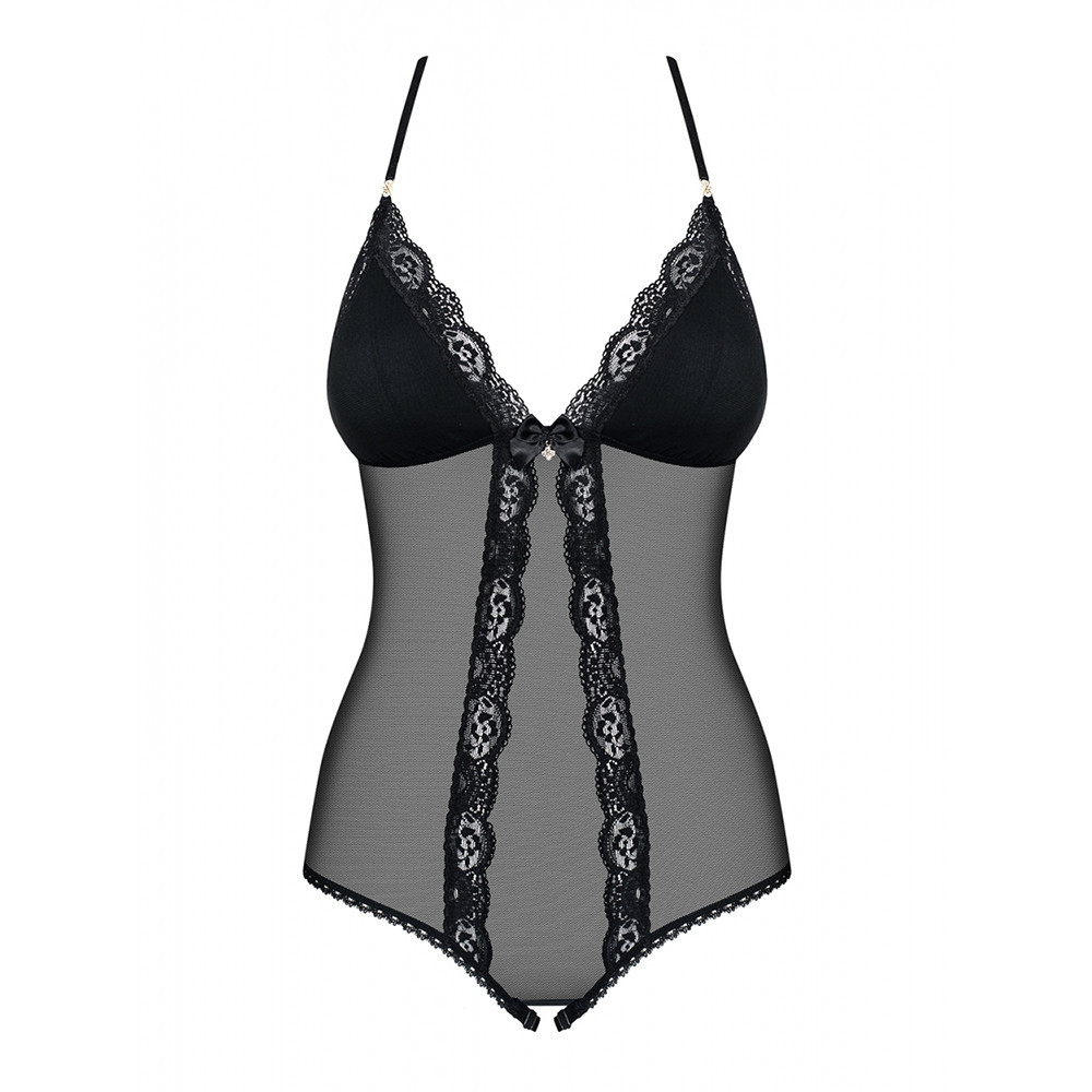Эротическое белье - Боди Obsessive 841-TED-1 body S/M 4