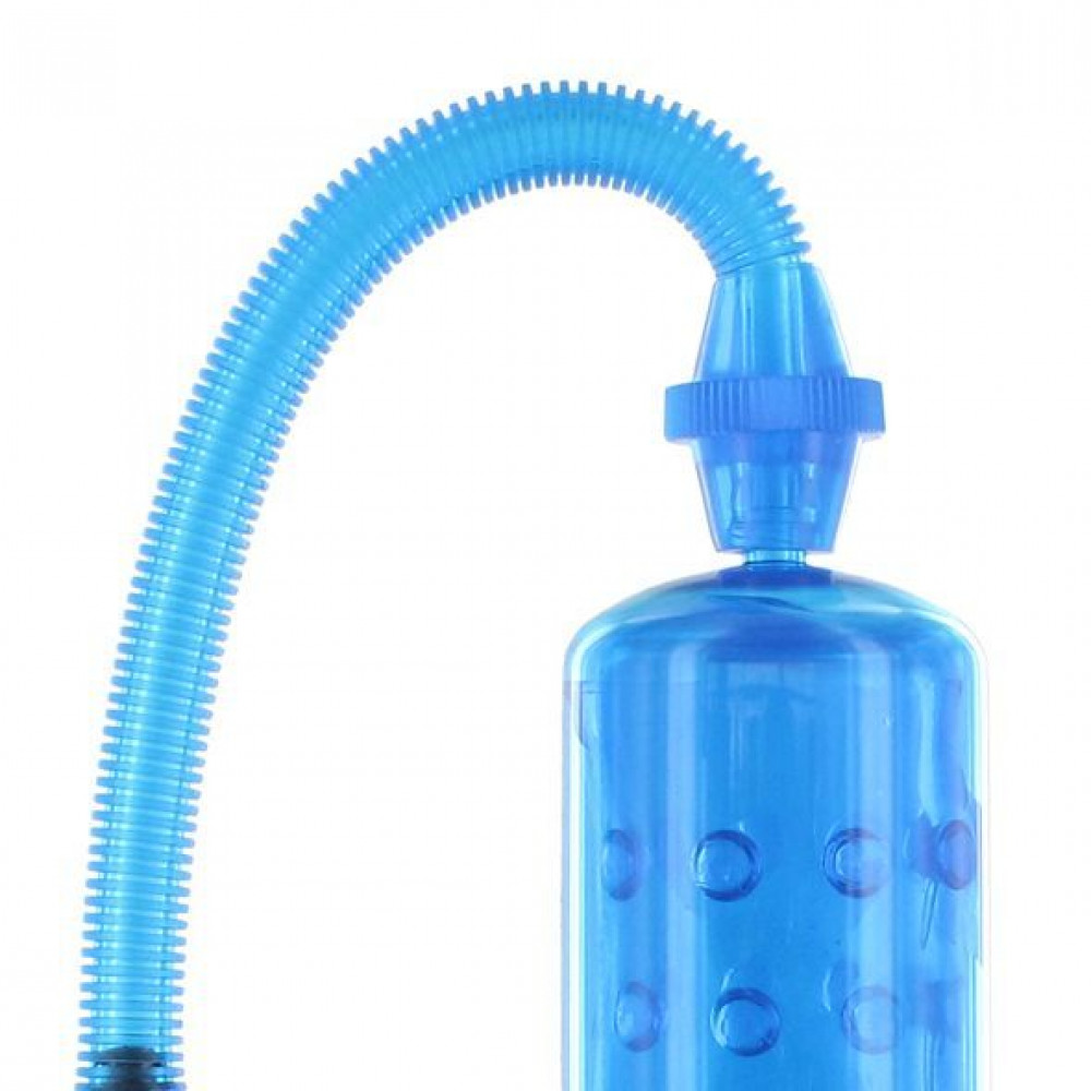 Вакуумная помпа на член - Вакуумная помпа XLsucker Penis Pump Blue для члена длиной до 18см, диаметр до 4см 1