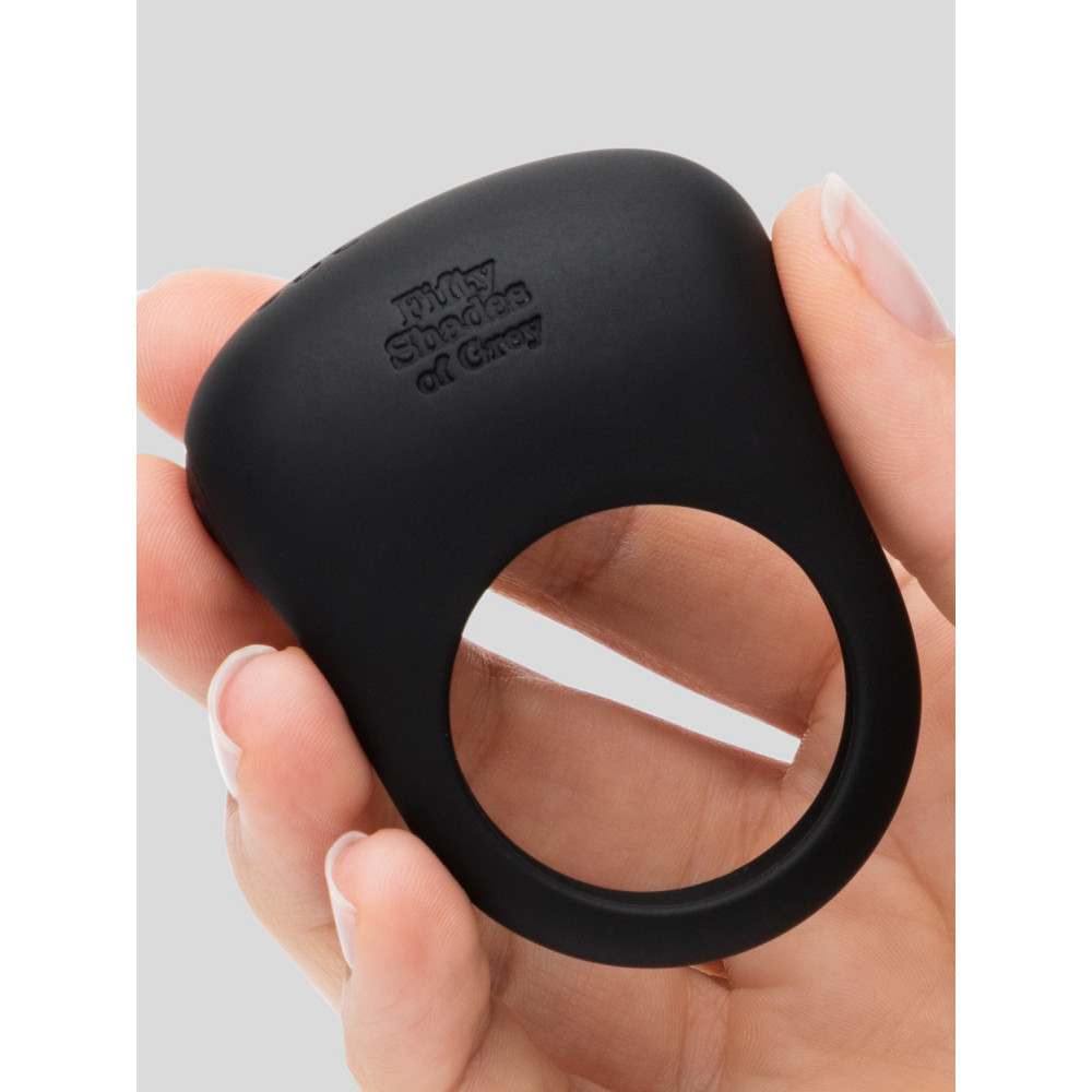 Эрекционные кольца с вибрацией - Эрекционное кольцо Fifty Shades of Grey Sensation Rechargeable Vibrating Love Ring 2