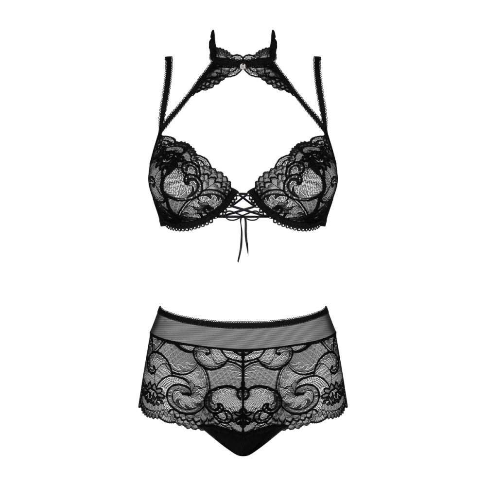 Эротическое белье - Комплект Obsessive Elizenes S/M 5