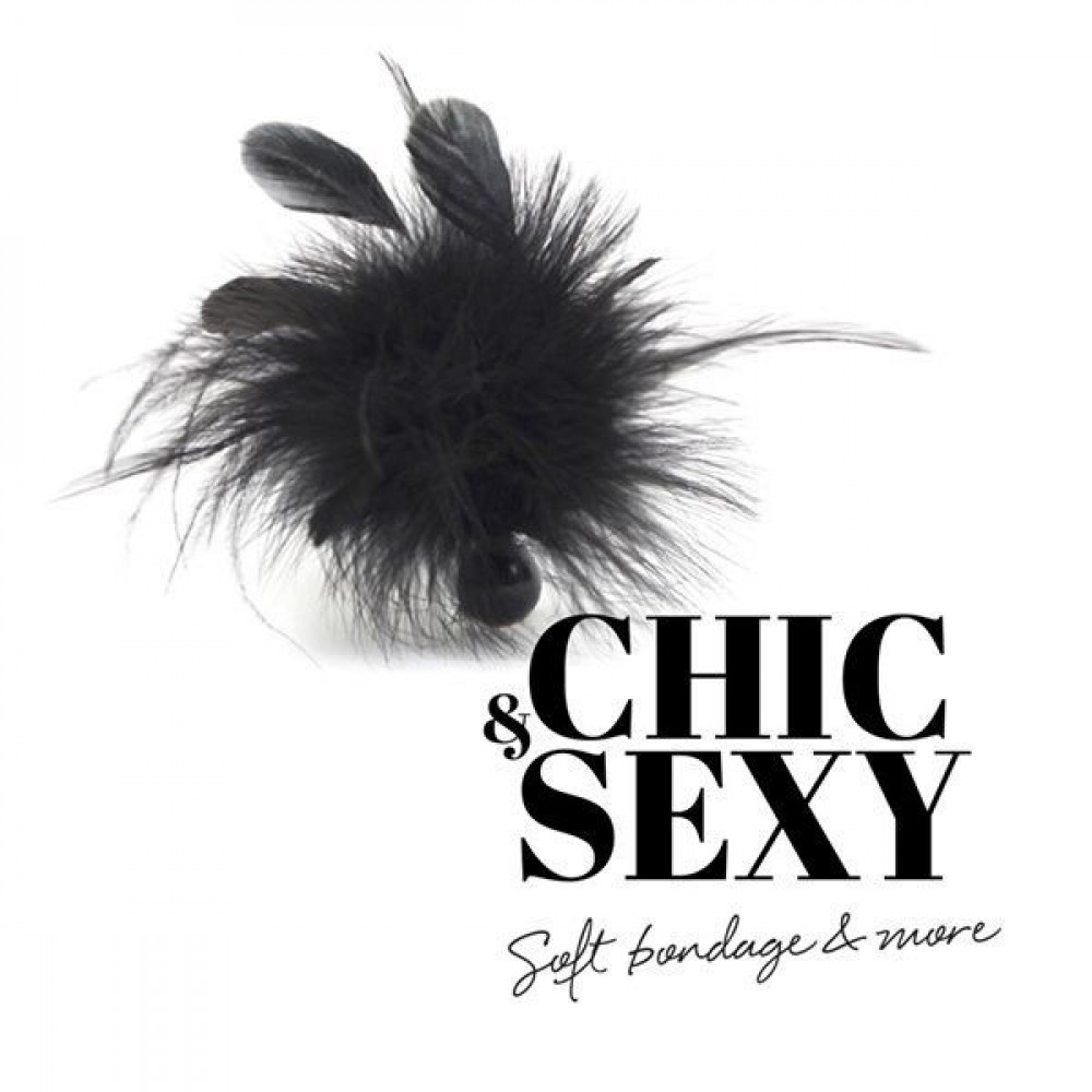 Плети, стеки, флоггеры, тиклеры - Метелочка Bijoux Indiscrets Pom Pom - feather tickler 2