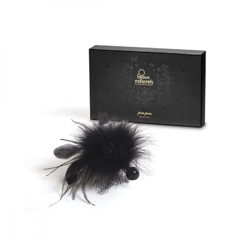 Плети, стеки, флоггеры, тиклеры - Метелочка Bijoux Indiscrets Pom Pom - feather tickler 4