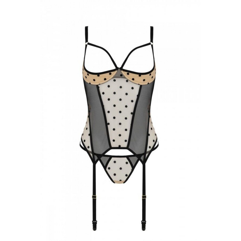 Эротические корсеты - Корсет MARINA CORSET beige XXL/XXXL - Passion 2