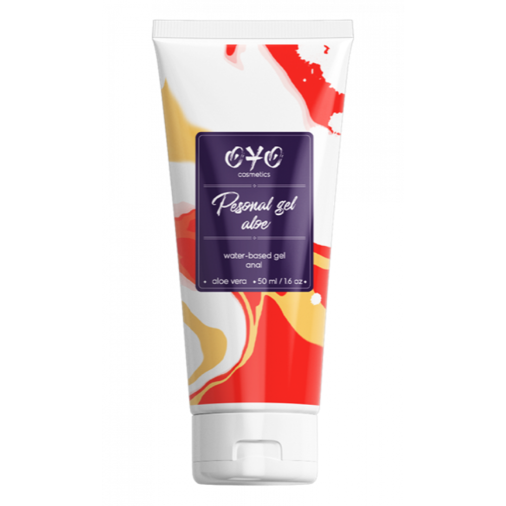 Лубриканты - Анальный гель на водной основе OYO Personal Gel Aloe, 50 мл 1