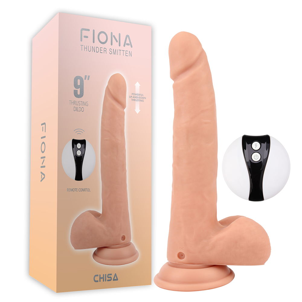 Секс игрушки - Вибратор с дистанционным пультом Chisa Fiona Thunder Smitten, бежевый