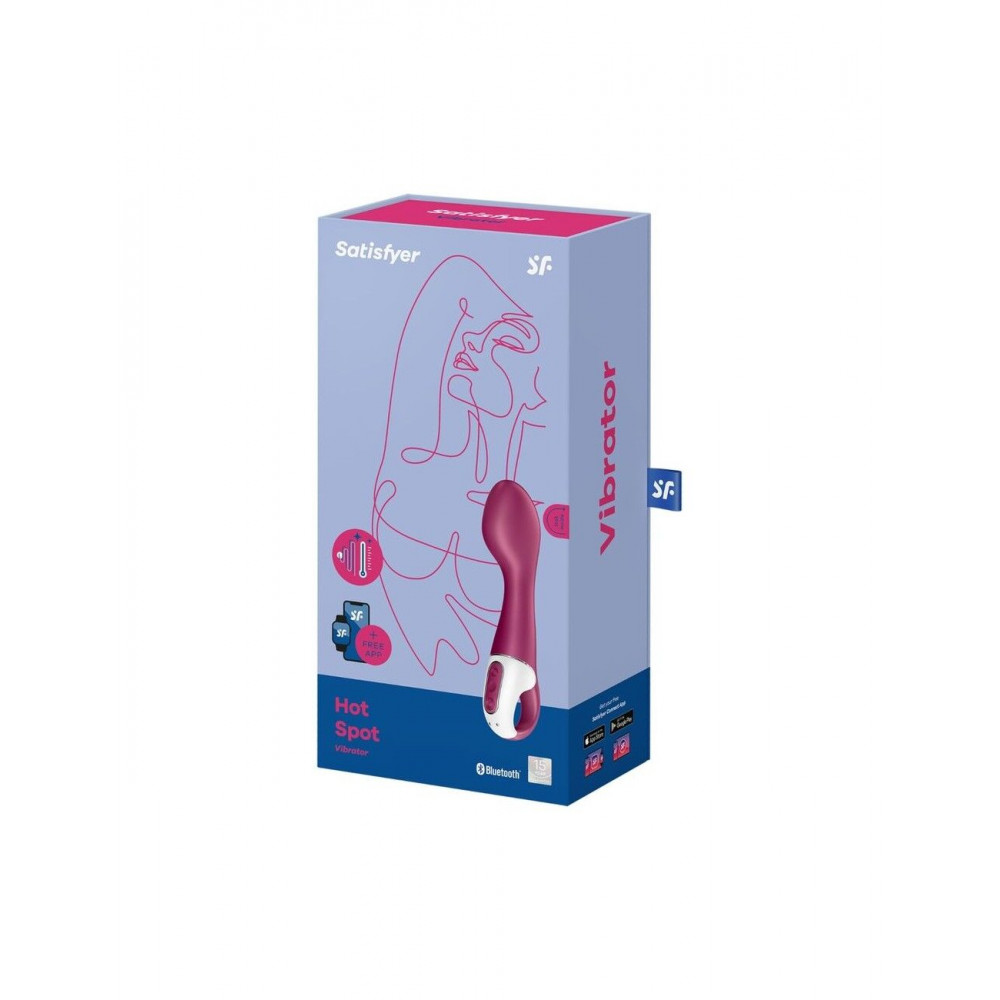 Стимулятор точки G - Смарт вибратор точки G Satisfyer Hot Spot с функцией подогрева 1