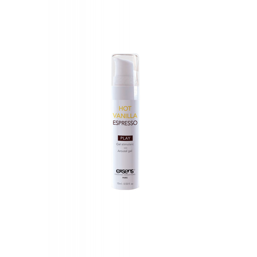 Стимулирующие средства и пролонгаторы - Возбуждающий гель EXSENS AROUSAL GEL HOT VANILLA ESPRESSO 15ML 3