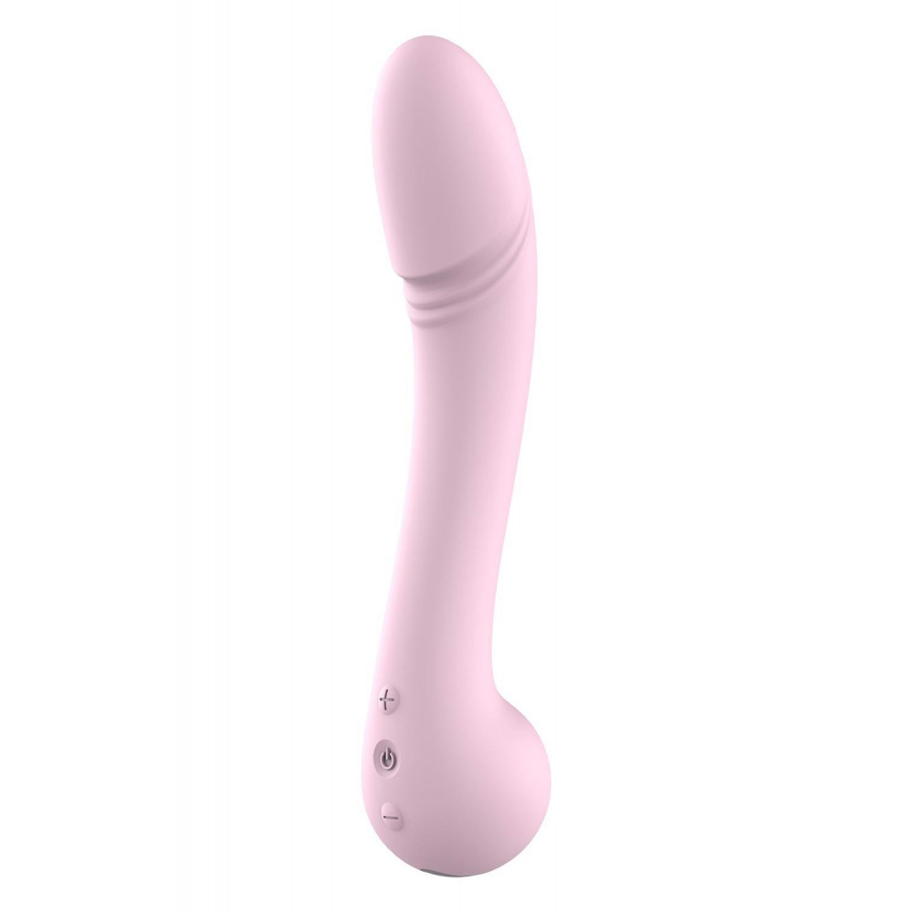 Секс игрушки - Вибратор классический для стимуляции точки G Dream Toys Amour Lea, розовый
