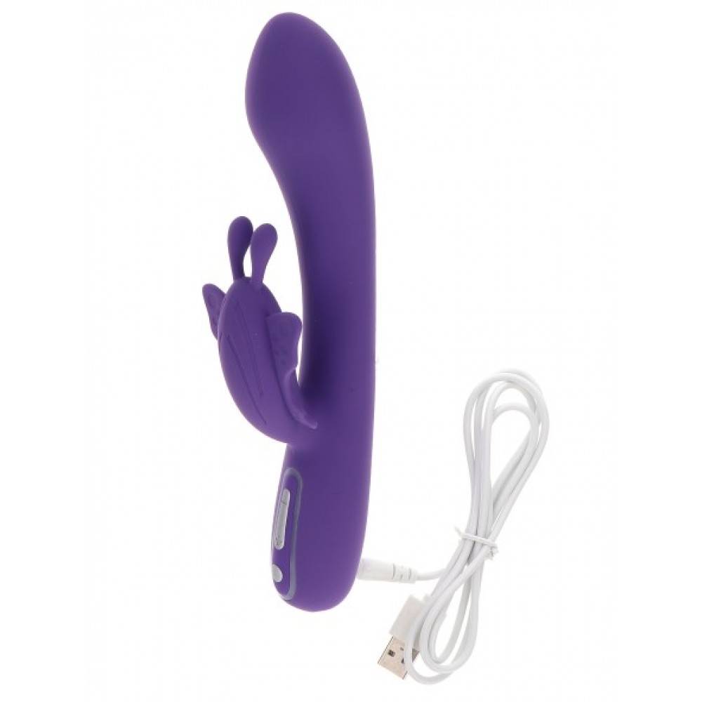 Вибратор - Вибратор-кролик с бабочкой Toy Joy Fabulous Butterfly Vibrator 2