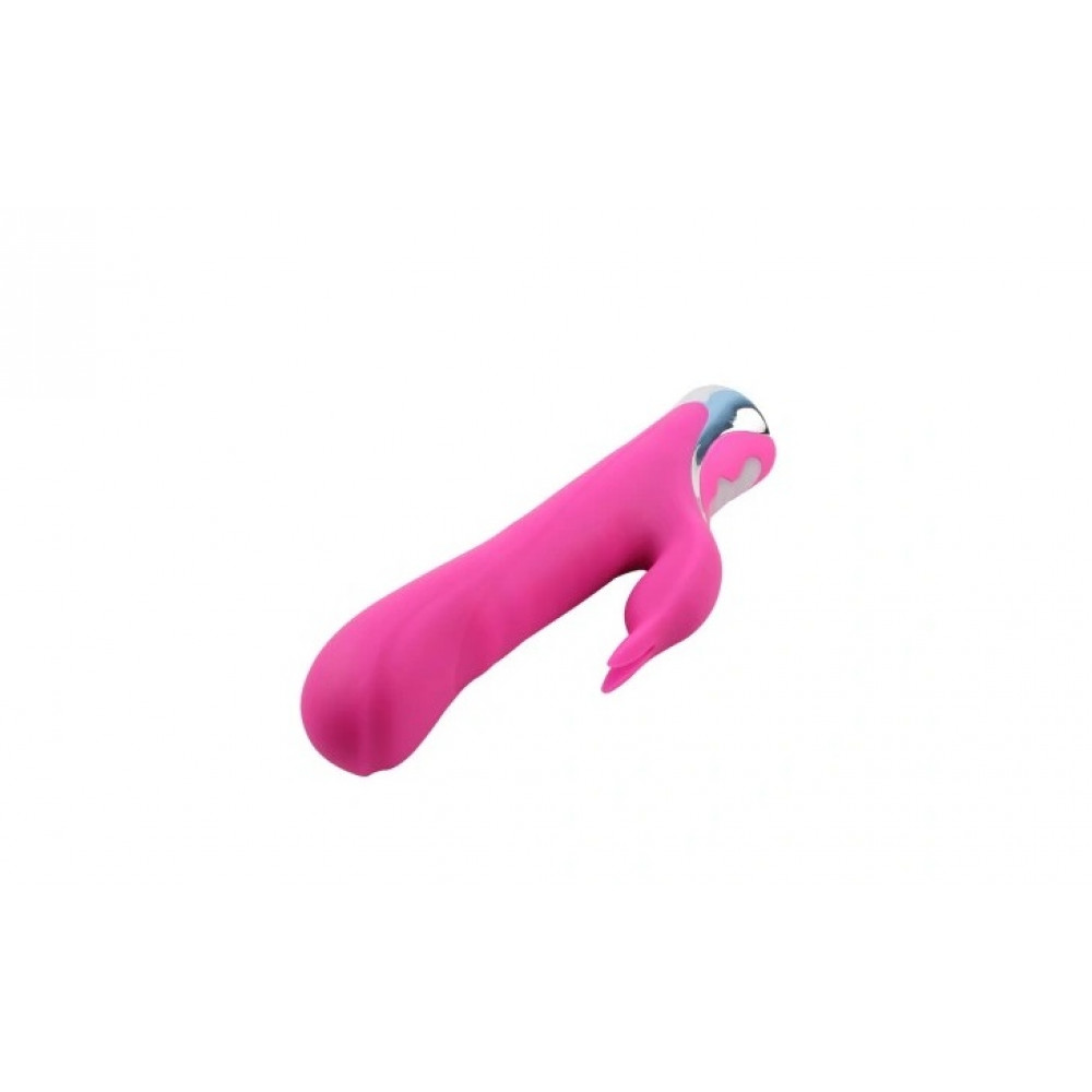 Вибратор - Вибратор кролик с вращением Chisa Missile Rabit-Pink 3