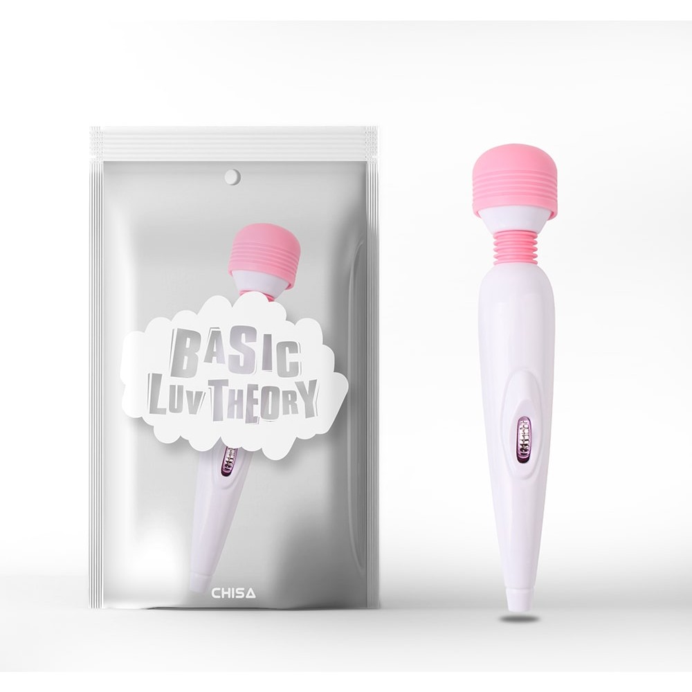 Секс игрушки - Вибратор микрофон Chisa Basic Luv Theory, бело-розовый
