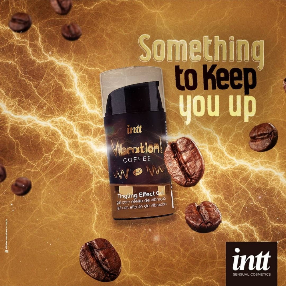Женские возбудители - Жидкий вибратор Intt Vibration Coffee 15 мл 3