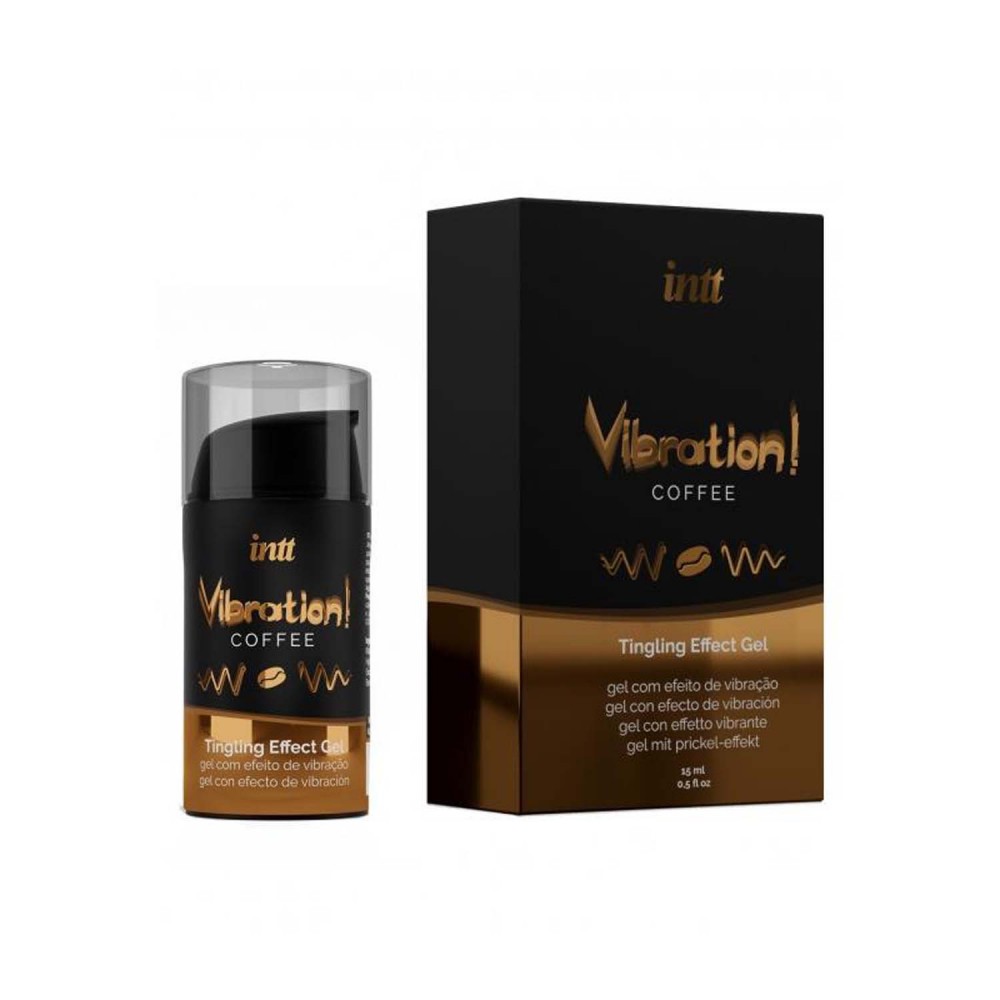 Женские возбудители - Жидкий вибратор Intt Vibration Coffee 15 мл