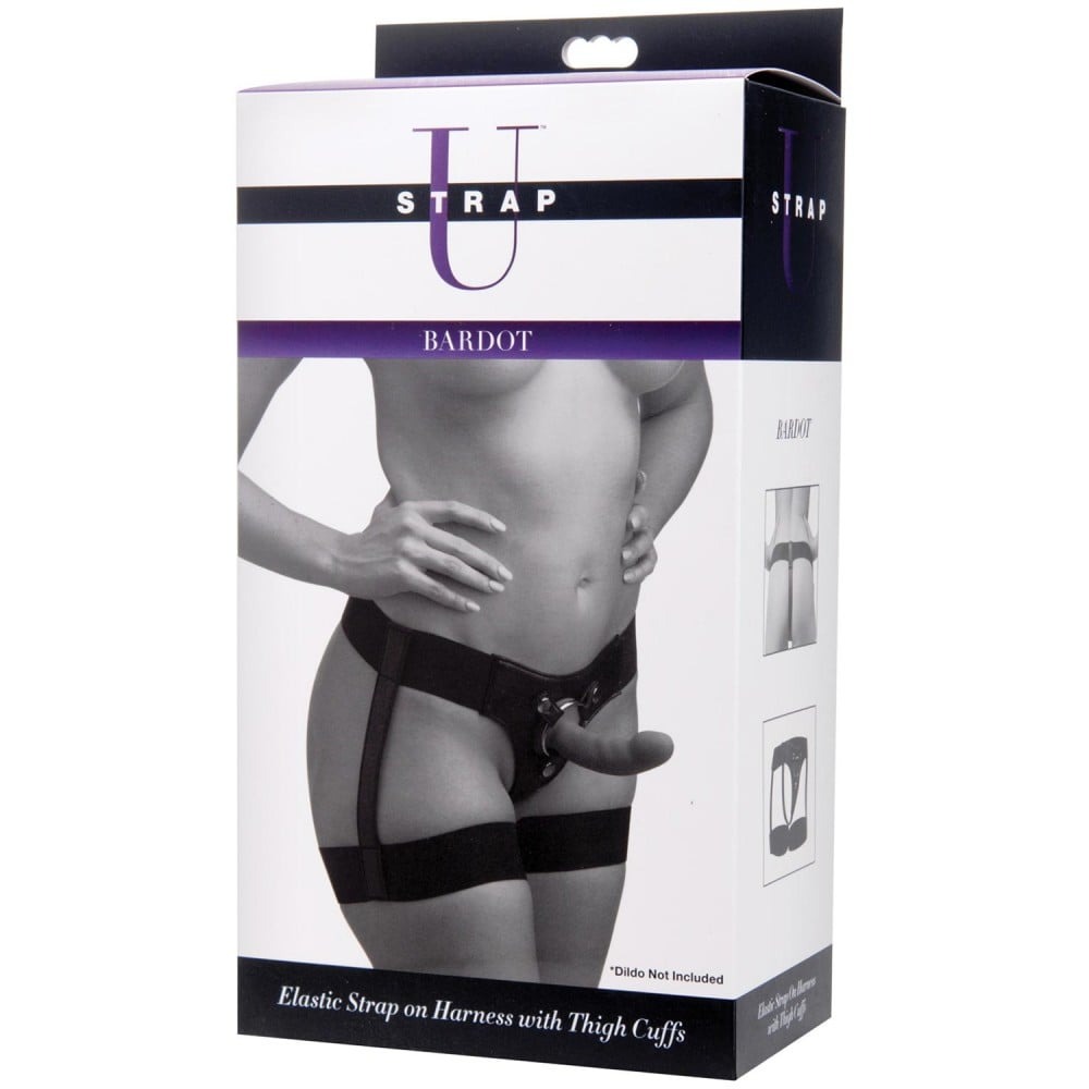 Секс игрушки - Трусики для страпона Bardot Garter Belt Style с подтяжками 1