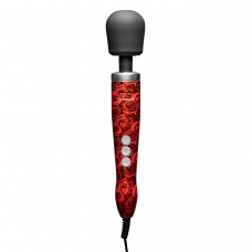 Вибромассажер DOXY Die Cast ROSE PATTERN, очень мощный, питание 220В, металлический корпус