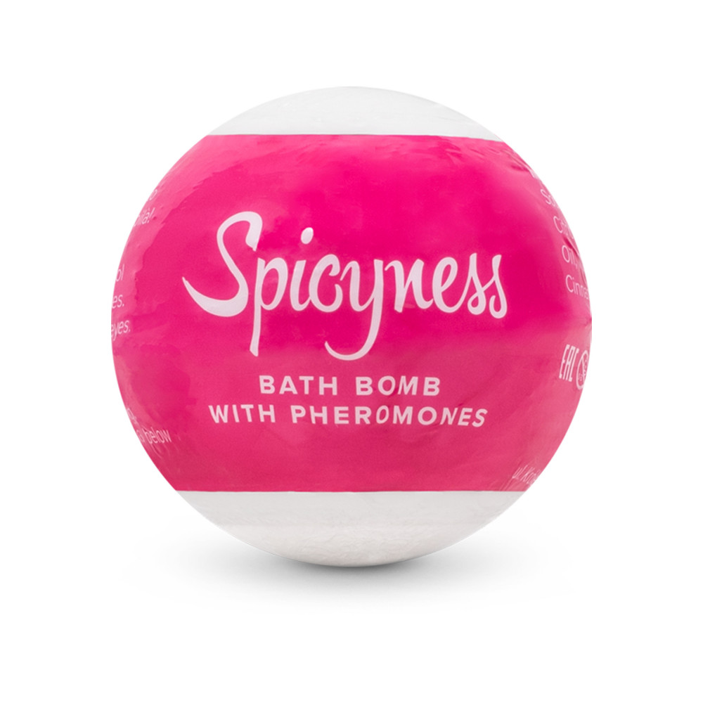 Интимная косметика - Бомбочка для ванны з феромонами Obsessive Bath bomb with pheromones Spicy
