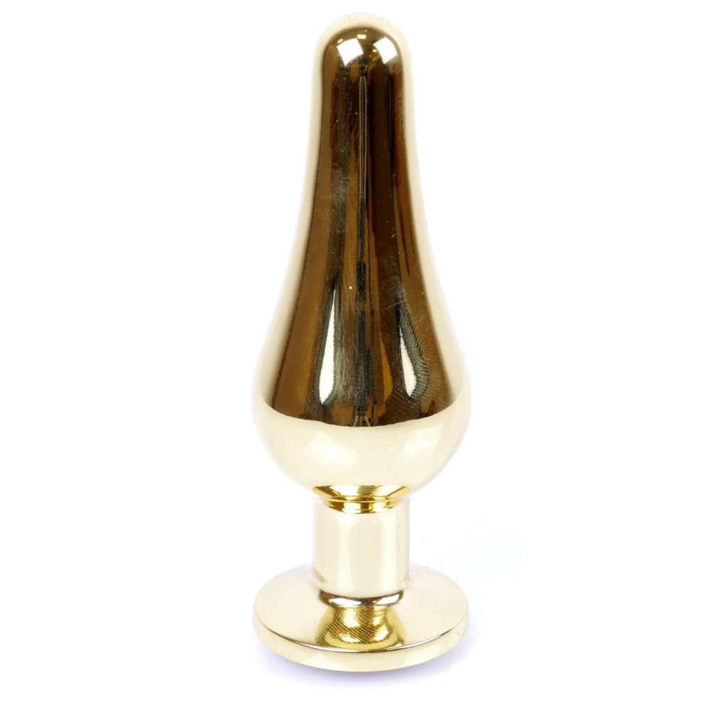 Анальные игрушки - Анальная пробка Boss Series - Jewellery Gold BUTT PLUG Red, BS6400064 3