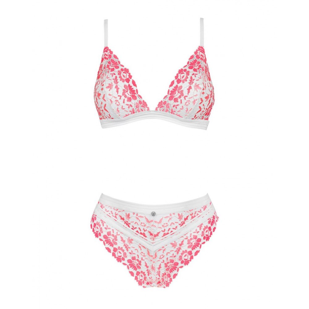 Эротическое белье - Комплект Obsessive Bloomys S/M 2