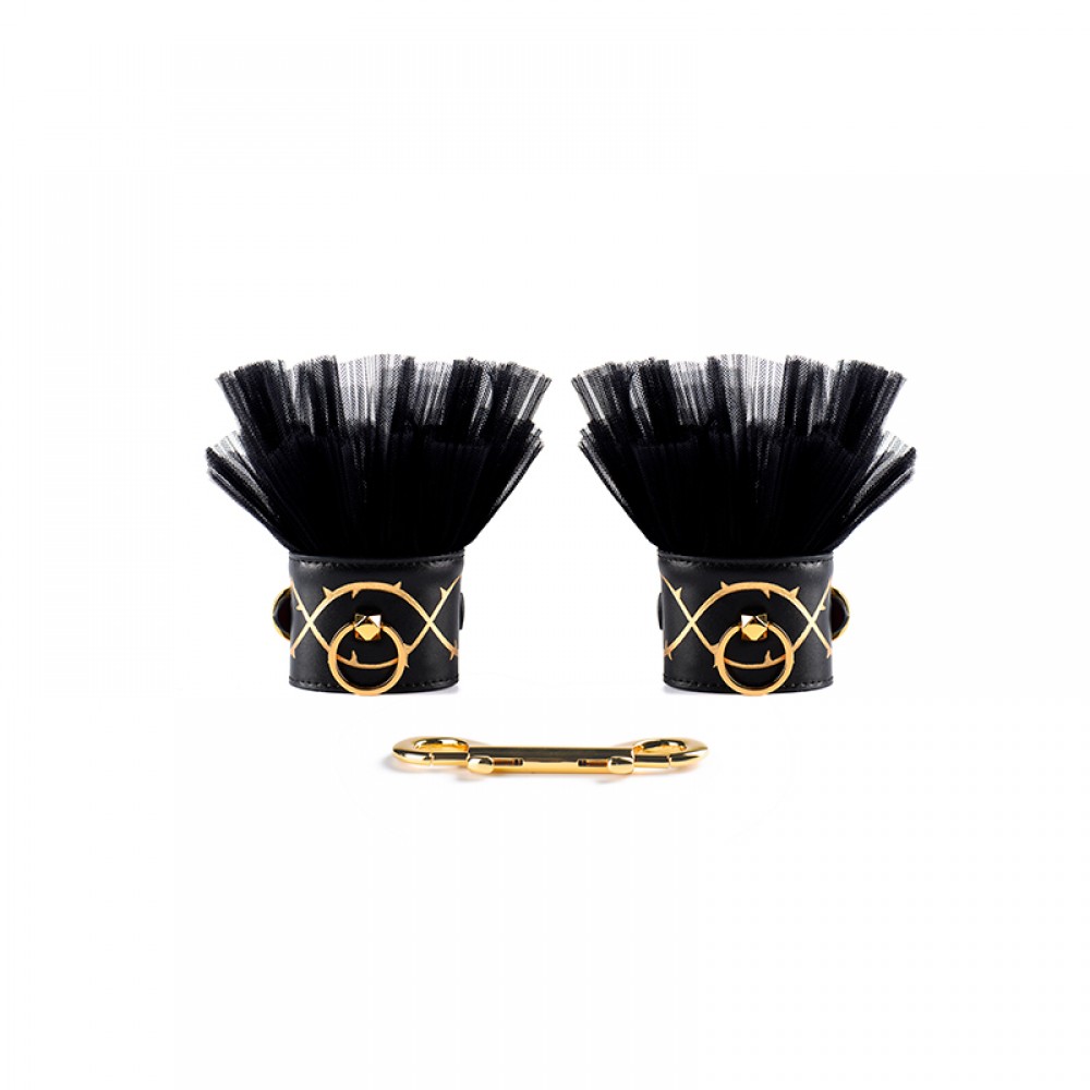 Наборы для БДСМ - Королевский набор из итальянской кожи UPKO в чемодане Luxurious & Romantic Kit, 5 предметов 6