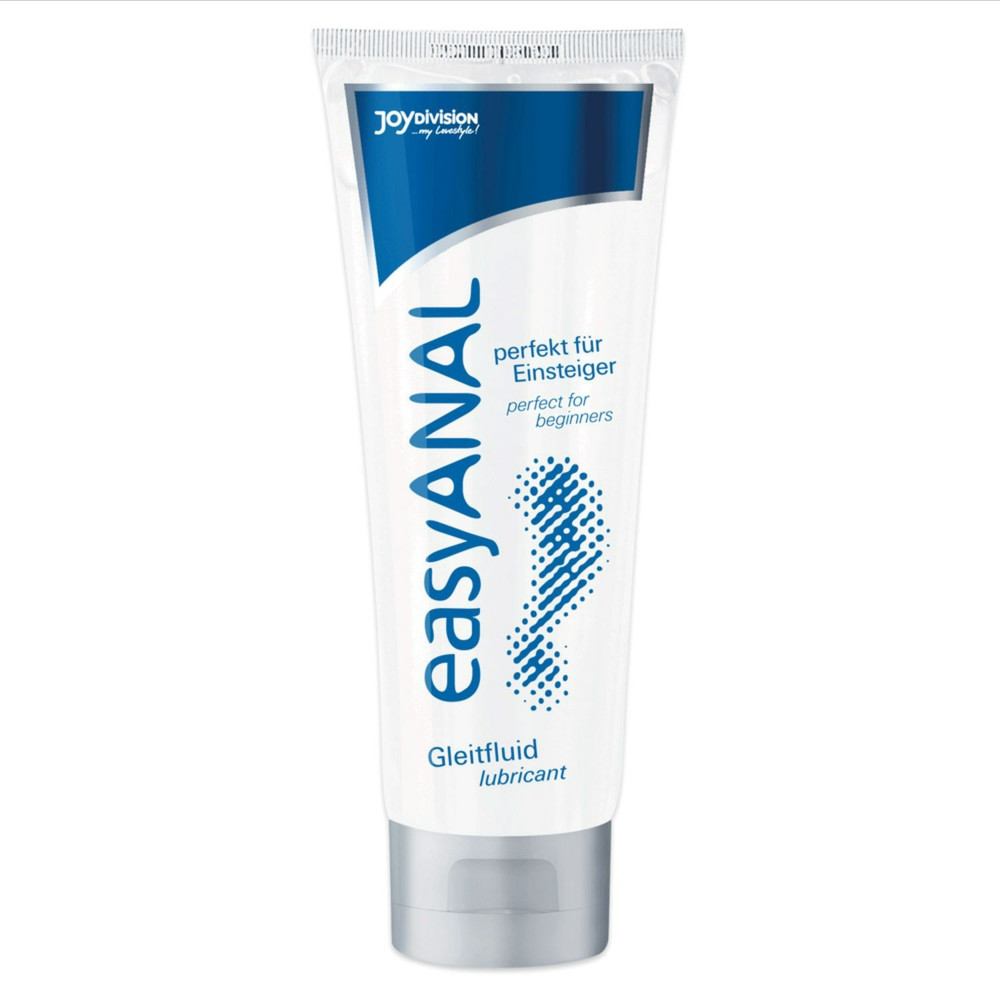 Лубриканты - Лубрикант анальный на водно-силиконовой основе Easy Anal 80ml