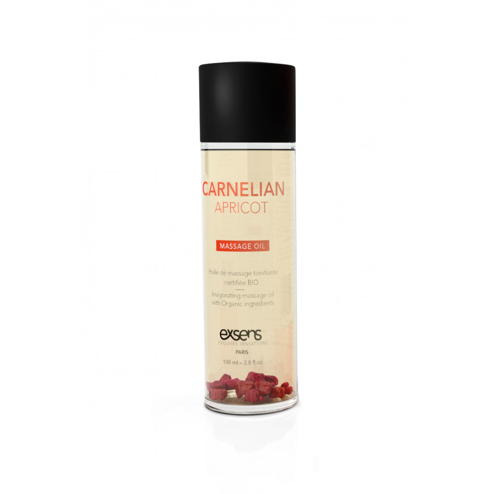 Массажные масла - Массажное масло EXSENS ORGANIC MASSAGE OIL CARNELIAN APRICOT 100ML 2