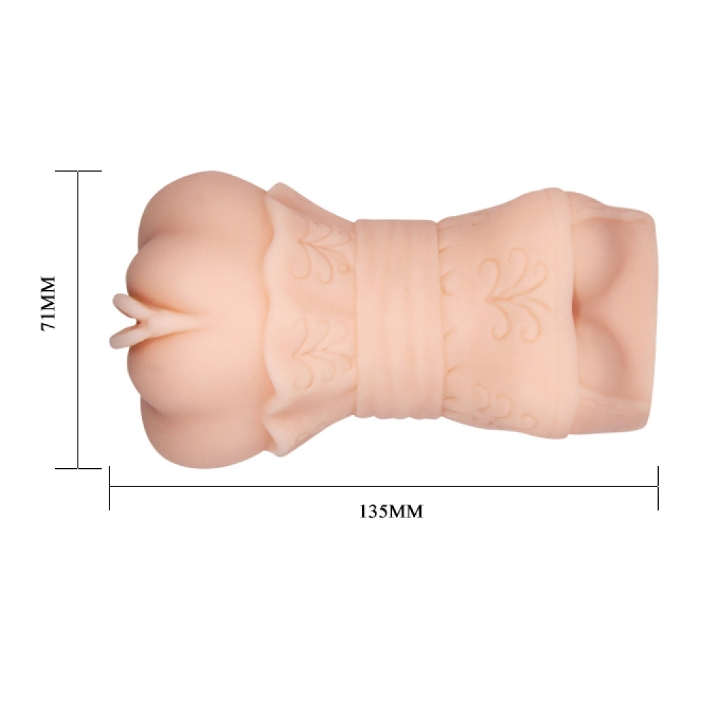 Мастурбаторы вагины - Мастурбатор вагина CRAZY BULL- Realistic 3D VAGINA Water lubricant, BM-009202K 3