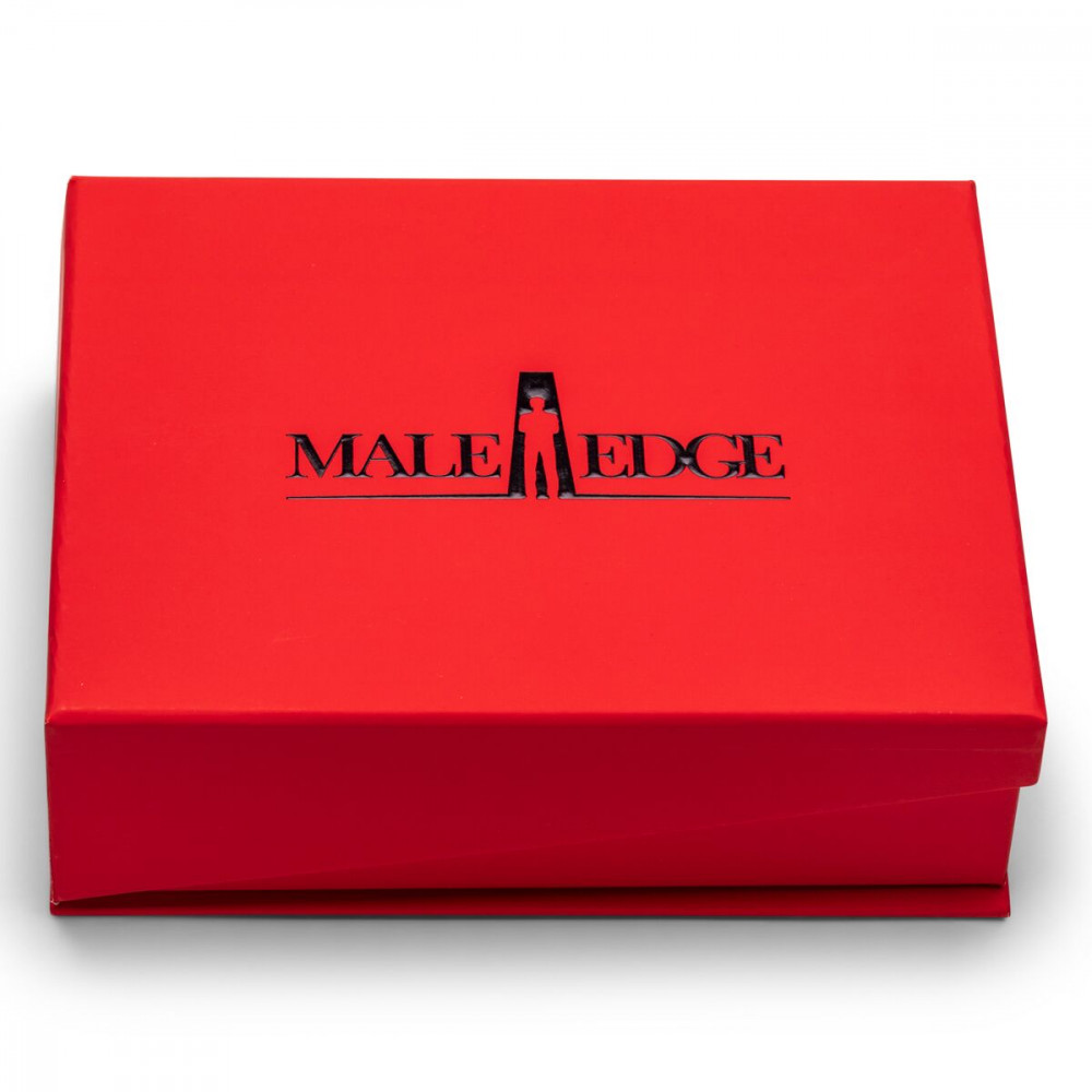  - Экстендер для увеличения члена Male Edge Pro, ремешковый, масса всего 65 г, прочный пластик 3