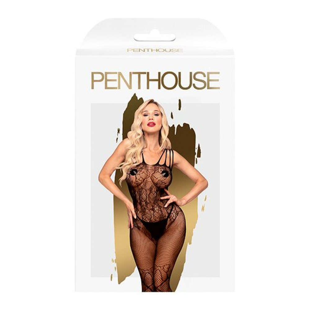 Бодистокинг - Бодистокинг с доступом к попке Penthouse - Dirty mind black XL 2