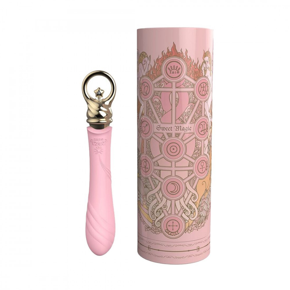 Стимулятор точки G - Вибратор для точки G с подогревом Zalo Sweet Magic - Courage Fairy Pink 1