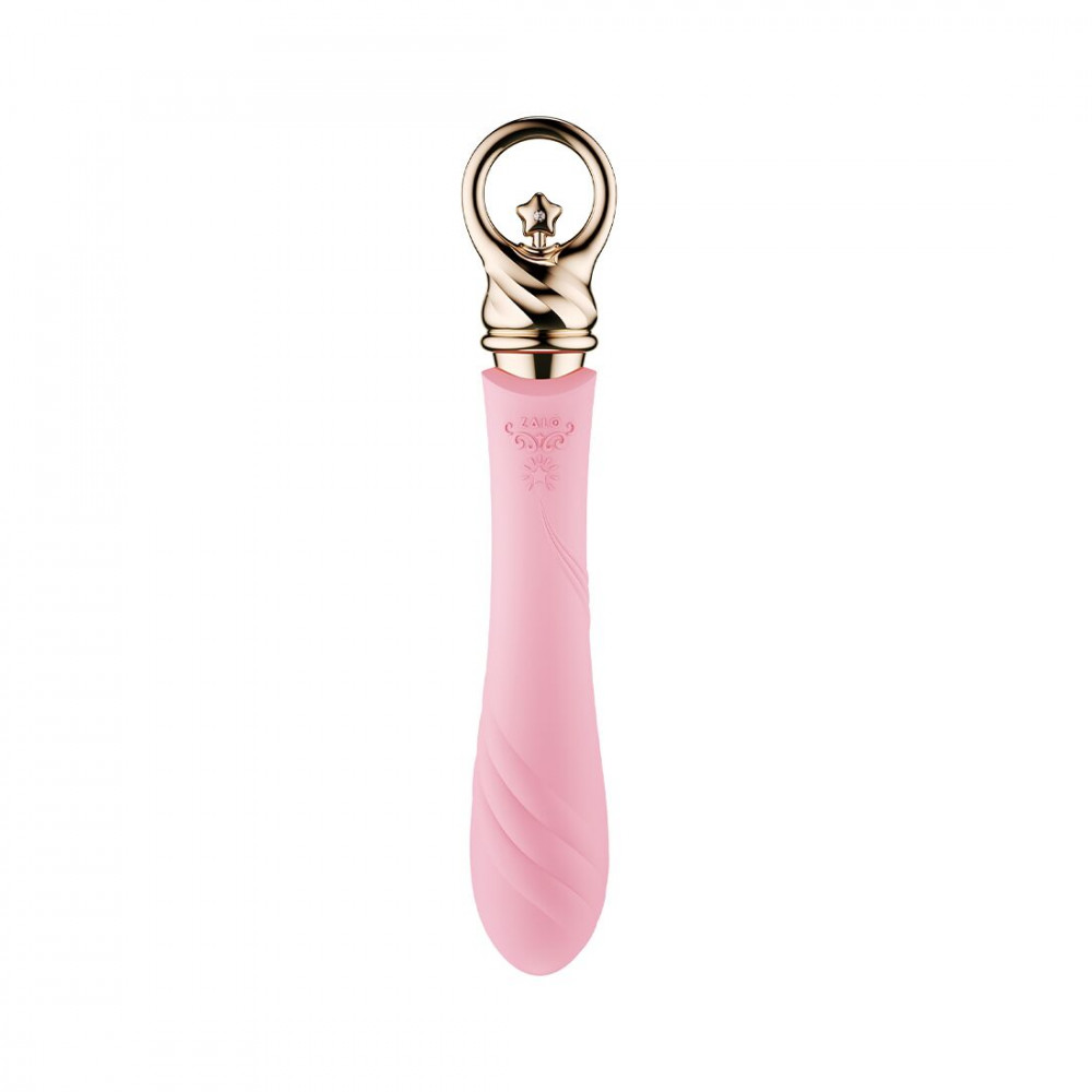 Стимулятор точки G - Вибратор для точки G с подогревом Zalo Sweet Magic - Courage Fairy Pink