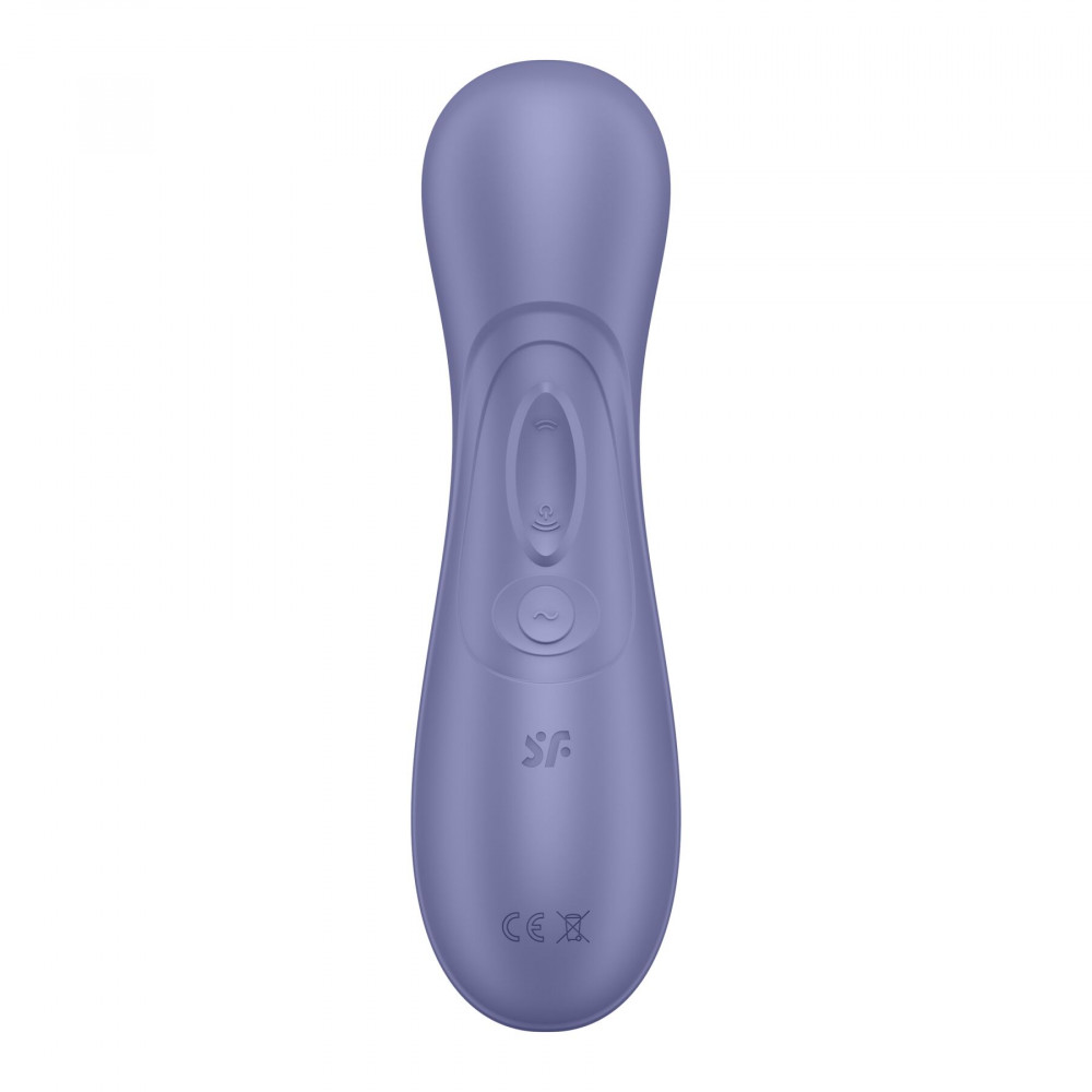 Вибраторы вакуумные - Вакуумный клиторальный стимулятор Satisfyer Pro 2 Generation 3 with Liquid Air Connect App Lilac 2