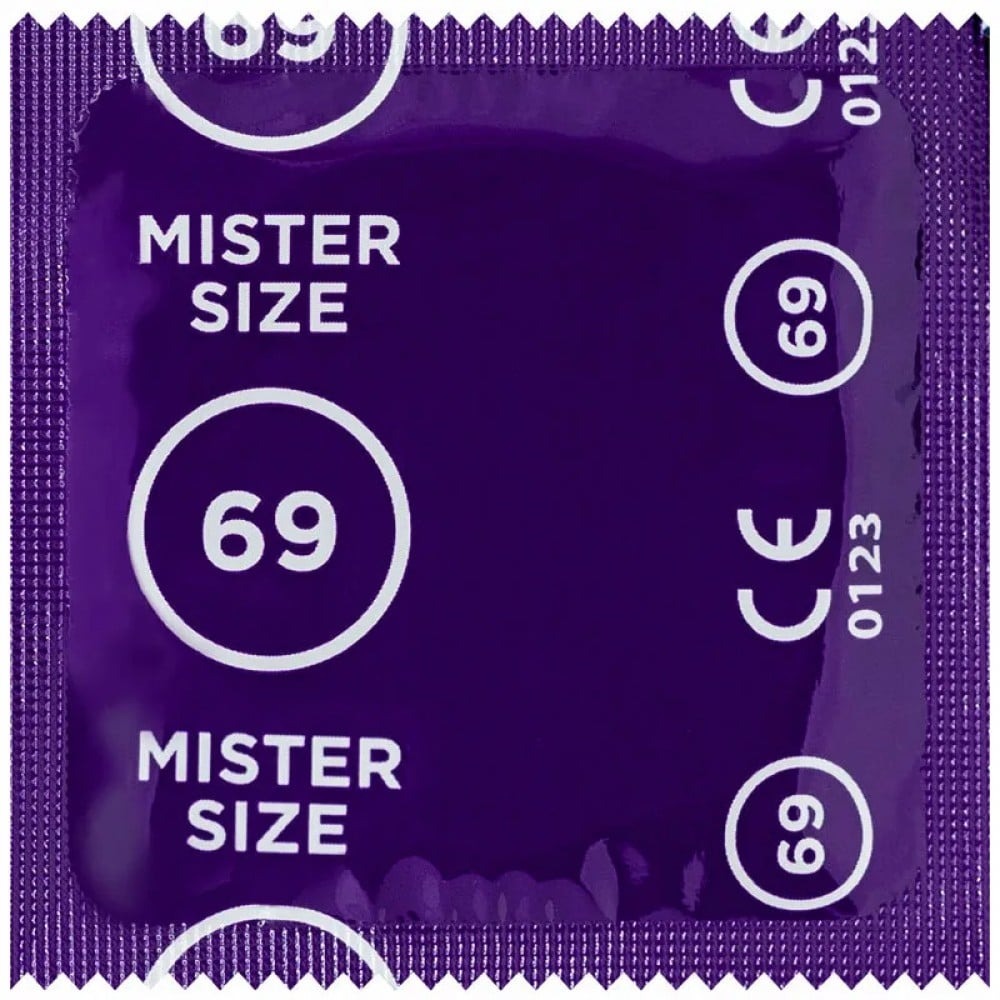 Презервативы - Презервативы Mister Size 69mm pack of 10 2
