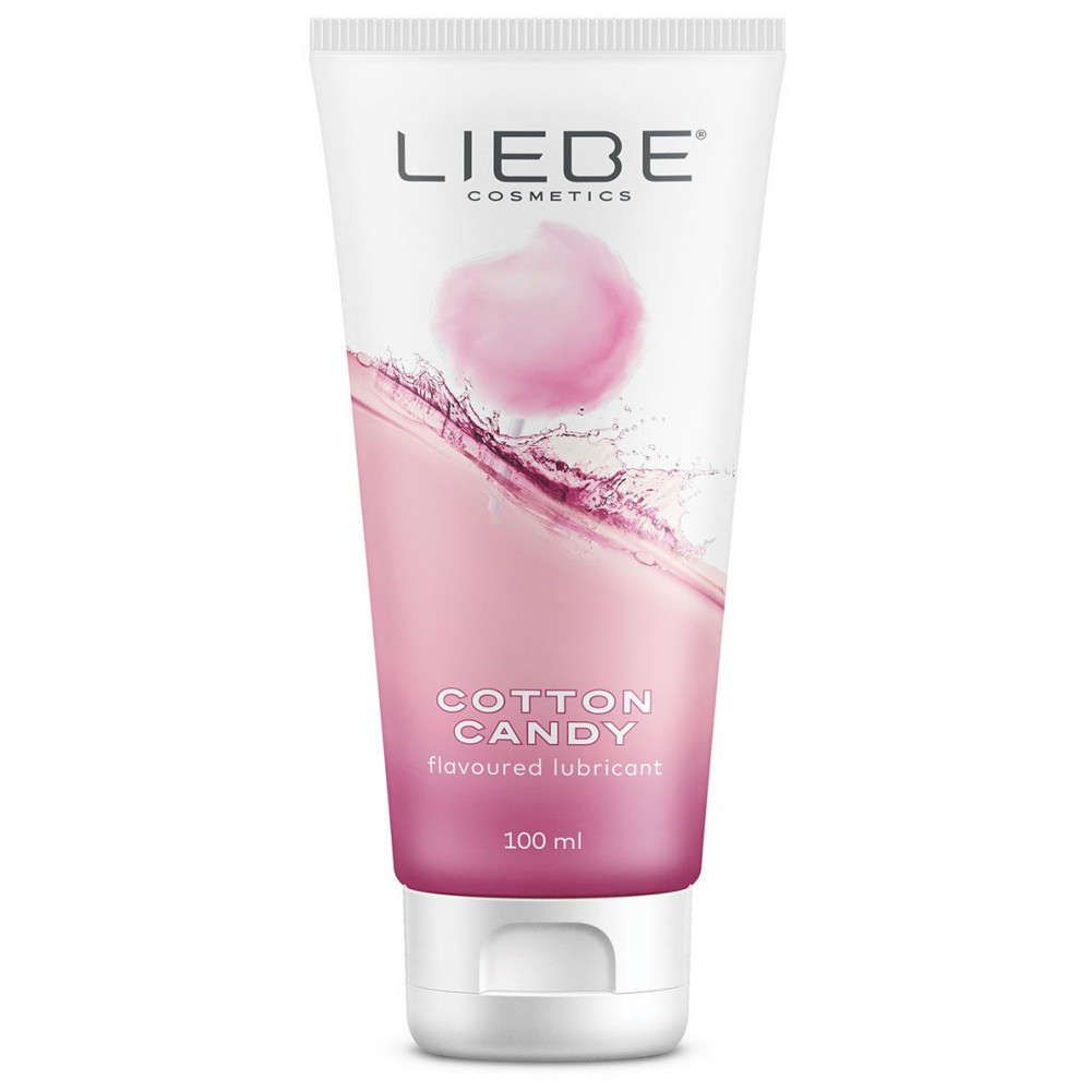 Лубриканты - Распродажа!!! Лубрикант на водной основе Liebe Lubricant Cotton Candy 100 мл (срок 12.2025)