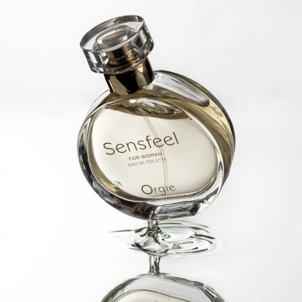Интимная косметика - Женские духи с феромонами Orgie – Sensfeel for Woman (50 мл), цветочно-фруктовый аромат 3