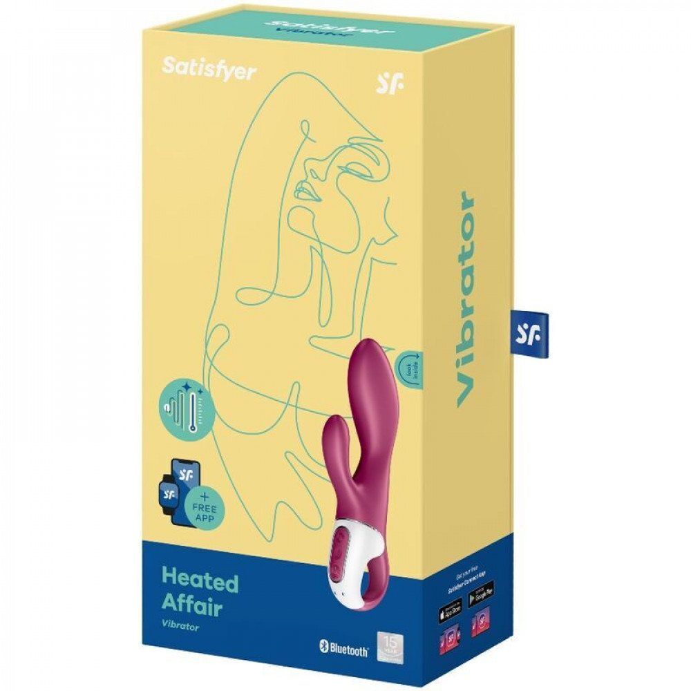 Вибратор-кролик - Вибратор кролик Satisfyer Heated Affair 1