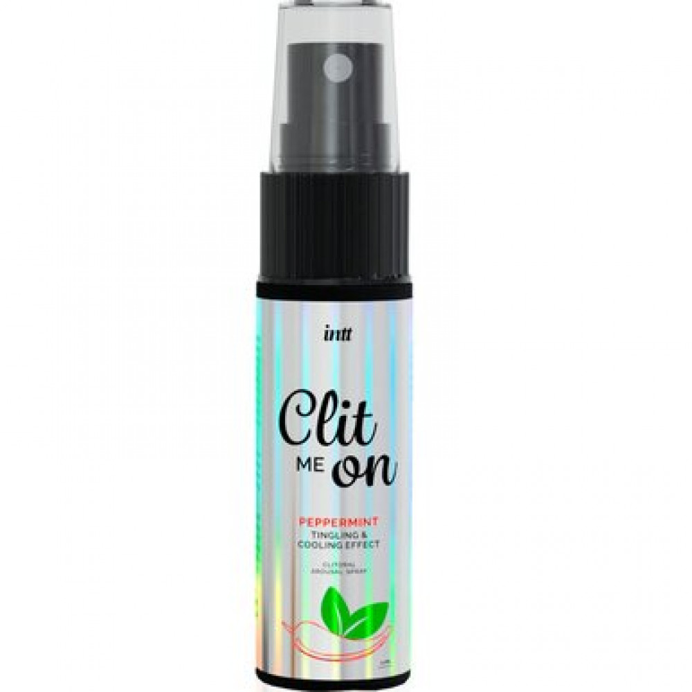 Лубриканты - Возбуждающий гель INTT Clitoris Stimulator Spray Clit Me On Peppermint 4