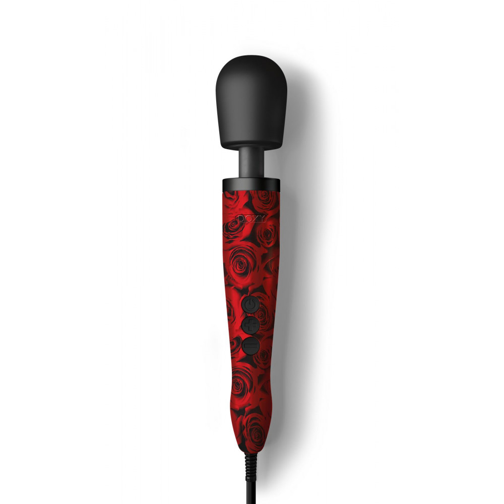 Вибромассажеры - Вибромассажер DOXY Original ROSE PATTERN, очень мощный, питание 220В, пульсирующие вибрации 1