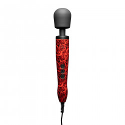 Вибромассажер DOXY Original ROSE PATTERN, очень мощный, питание 220В, пульсирующие вибрации