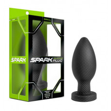 Анальная пробка силикон BLUSH SPARK SILICONE PLUG SMALL CARBON FIBER